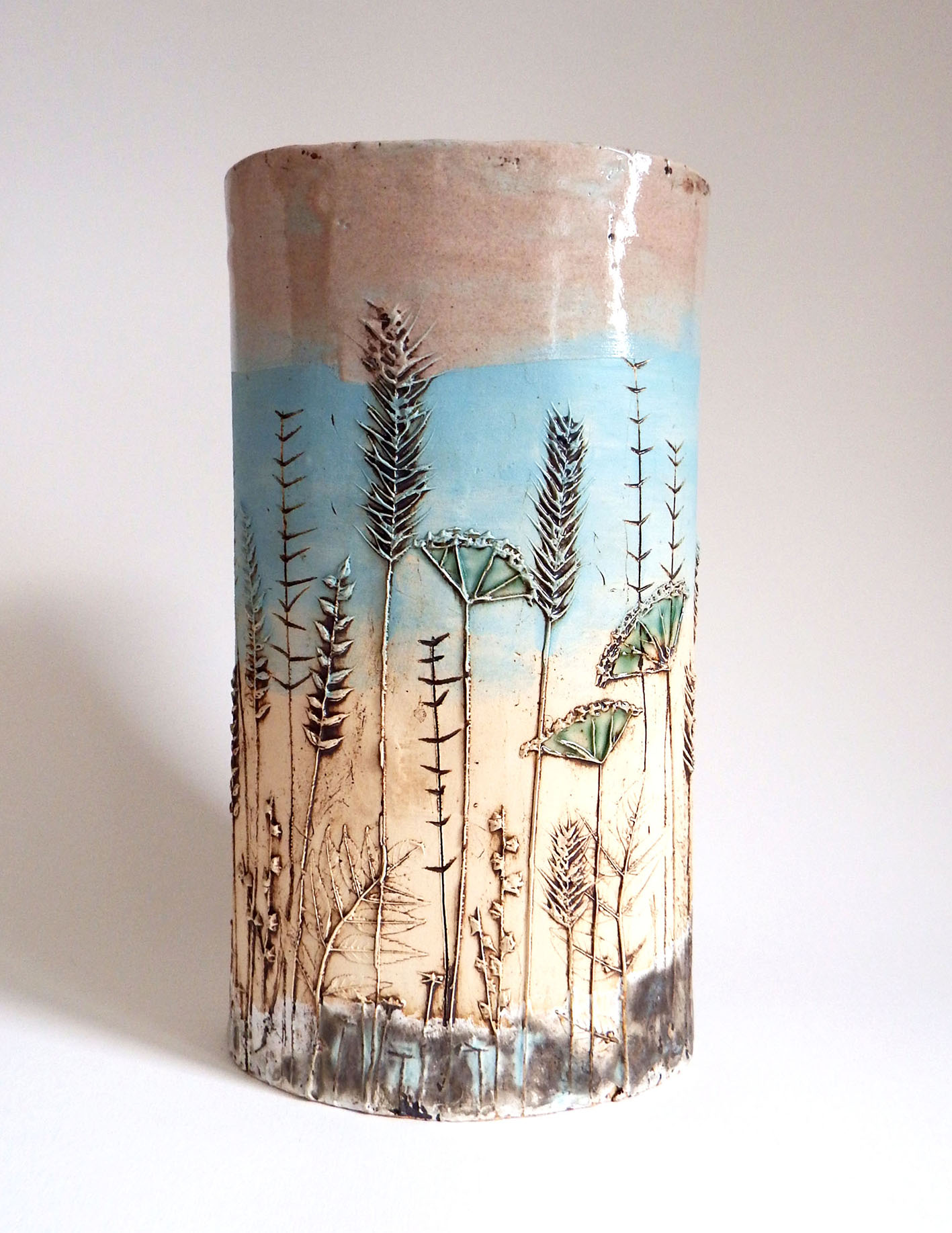 'Meadow Heather Blue' by artist Katie Smith